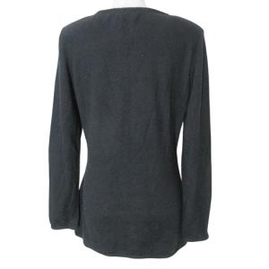 VALENTINO GARAVANI BOUTIQUE 長袖 ニット セーター 厚手 M 黒 ブラック GY14 X