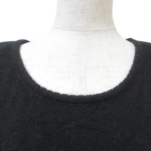 VALENTINO GARAVANI BOUTIQUE 長袖 ニット セーター 厚手 M 黒 ブラック GY14 X