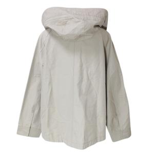 BEAUTY&YOUTH UNITED ARROWS グログランフードマウンテンパーカー 2WAY ブルゾン ナイロン ジップアップ ベージュ GY14 X