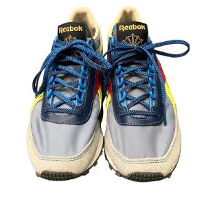 Reebok 美品 420 V66695 クラシック アズテック OG スレート スニーカー US6.5 約24.5cm 青 ブルー