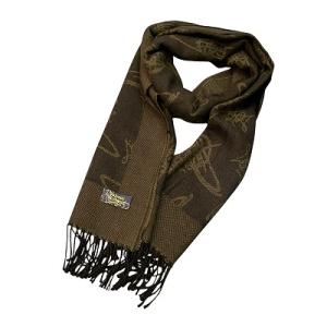 Vivienne Westwood 大判 ストール マフラー オーブ カーキ