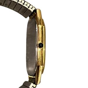 SEIKO DOLCE ドルチェ 9521 5190 14K 腕時計 クォーツ 伸縮性ベルト ゴールド