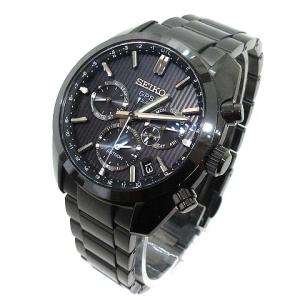 ASTRON アストロン 腕時計 50周年記念限定モデル GPS電波ソーラー クロノグラフ 黒 ブラック SBXC023