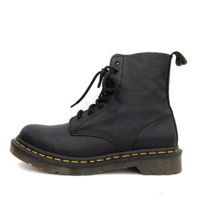 Dr.Martens PASCAL パスカル ショートブーツ レースアップ 8ホール レザー UK5 黒 ブラック