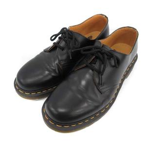ギブソンシューズ 3EYE GIBSON SHOE 3ホール レザー UK7 黒 ブラック 1461