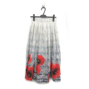 20SS EMMA OCCIDENT SKIRT スカート ロング 花柄 S