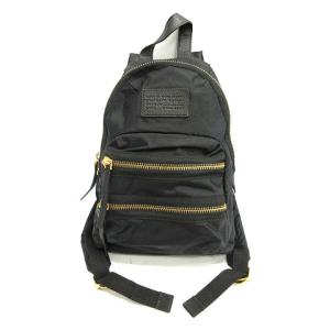 リュックサック デイパック ナイロン 黒 ブラック