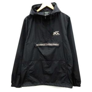 M アノラック ジャケット パーカー プルオーバー ブラック