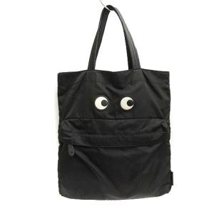 20AW EYES TOTE RECYCLED NYLON IN BACK ブラック