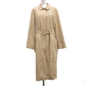 バルマカーンコート ステンカラー ライナー付き ベージュ