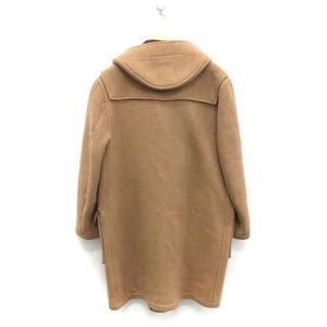 GLOVERALL ダッフルコート ロング フード ウール 40 L キャメル