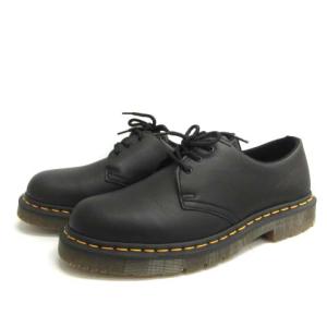 UK9 28cm サービスシューズ AIR WAIR エアクッション 黒 1461SR 