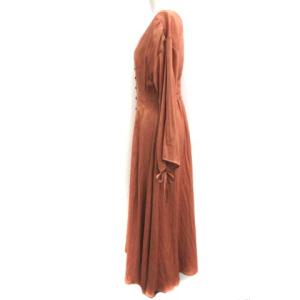 Ameri VINTAGE 19AW ワンピース ロング フレア TUCK SHAPE DRESS