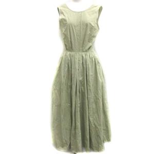 20SS ワンピース フレア ロング MEDI BACK OPEN COTTON DRESS