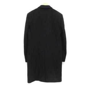 CELINE チェスターフィールドコート カシミヤ 44 ブラック