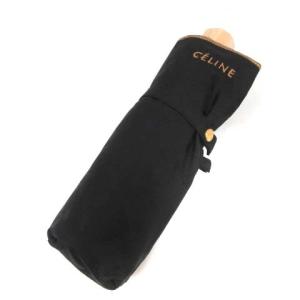 CELINE 折りたたみ傘 晴雨兼用 ブラック
