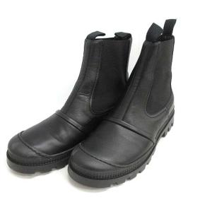 LOEWE  ショートブーツ サイドゴア レザー