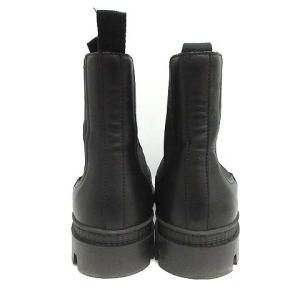 LOEWE  ショートブーツ サイドゴア レザー