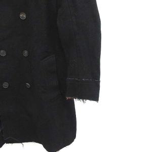 RIPVANWINKLE ウールロングコート ブラック