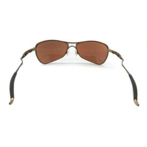 OAKLEY 6017 サングラス Titan crosshair チタニウム 茶 ブラウン 05-955