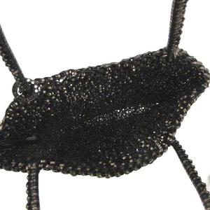 ANTEPRIMA ミニワイヤーバッグ スクエア ビジュー ブラック