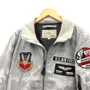 AVIREX MA-1 フライトジャケット アメリカ空軍70周年記念 グレー