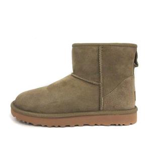UGG australia ムートンブーツ クラシック ミニ 2 CLASSIC MINI 2 ショート US8 25cm ベージュ 1016222