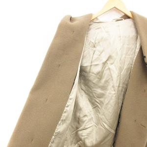 ATTACHMENT 18AW ダブルフェイスフーデッドコート カシミヤ混 3 ベージュ