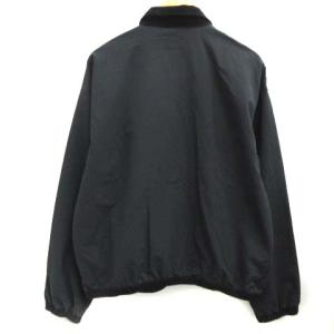 nanamica M ALPHADRY クルー ジャケット ブルゾン ジップアップ 黒 ブラック