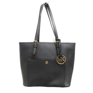 Jet Set Pocket ジェットセットポケット トートバッグ ハンド レザー 黒 ブラック