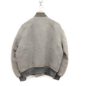 AURALEE 20AW SILK TRIPLE CLOTH ZIP BLOUSON ブルゾン