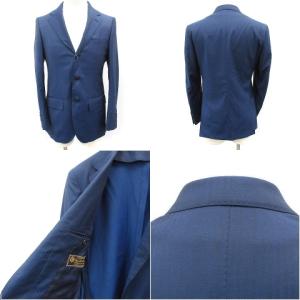 EDIFICE ロロ・ピアーナ ×Loro Piana スーツ セットアップ 上下 テーラードジャケット シングル 3B サイドベンツ パンツ