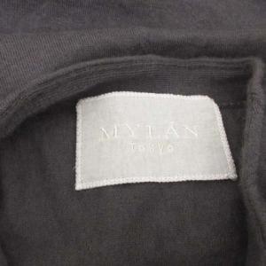 MYLAN セーター ニット ケープ レイヤード カシミヤ グレー