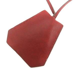 2011年製 クロシェット キーリング ロングネックレス ボルドー