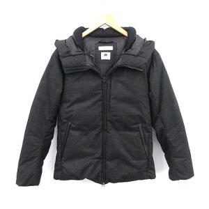 小松マテーレ TW ダウンジャケット 700FP アウター ジップアップ M チャコールグレー