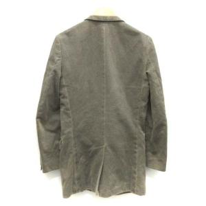 Martin Margiela 10 04AW 44 XS テーラードジャケット ヴィンテージ アーカイブ シングル 背抜き センターベント ここのえ グレー