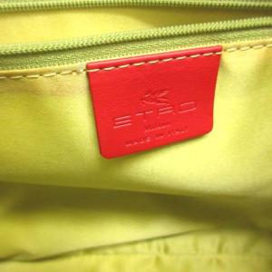 ETRO トートバッグ ペイズリー ポーチ付き 青 ブルー