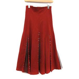 19AW スカート フレア ロング CHASM SCREEN SKIRT 