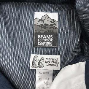 BEAMS Marmot モッズコート shavar mods coat  ミリタリー ロング ナイロン フード M 紺 ネイビー