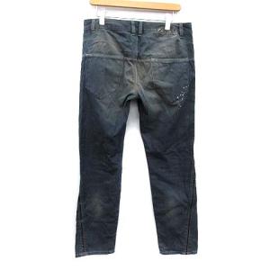 DIESEL BLACK GOLD デニム ジーンズ パンツ POETEN ストレート ペイント W32 インディゴ