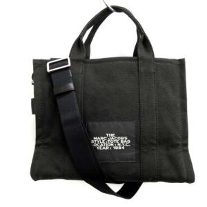 MARC JACOBS THE TOTE BAG トートバッグ ショルダー キャンバス 2way 黒 ブラック