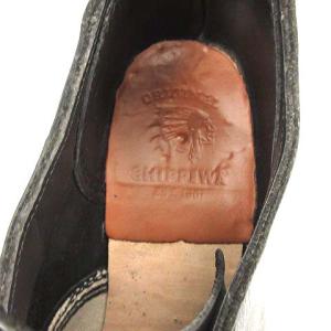 CHIPPEWA ビジネスシューズ 4inch SERVICE OXFORDS 4インチ サービス オックスフォード レザー 25.7cm 黒