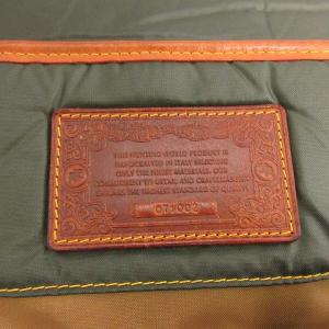 HUNTING WORLD ショルダーバッグ バチュークロス カーキ