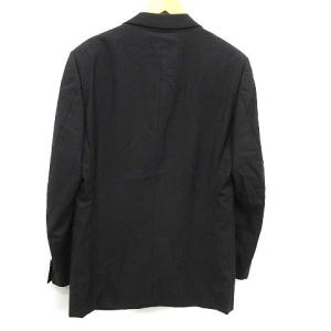 GIANNI VERSACE ウール2Bジャケット 50 ブラック