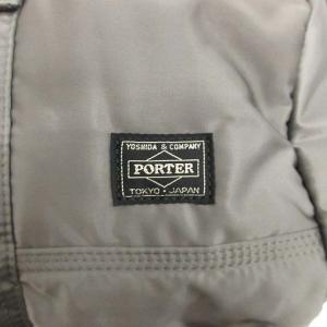 PORTER TANKER ボストンバッグ ショルダー 2WAY グレー
