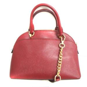 MICHAEL Michael Kors ハンドバッグ ショルダー レザー 2WAY チェーン ボルドー
