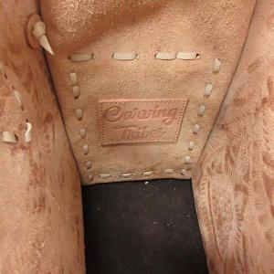 CARVING TRIBES カービングバッグ Maestra M-MTLC ハンド 総柄 レザー 白 ホワイト