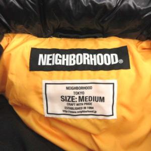 NEIGHBORHOOD 18AW PEA DOWN N-COAT センターベント