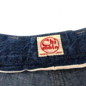 chimala 18SS W30 デニムパンツ ジーンズ ワイド 青 ブルー