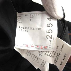 sacai スカート プリーツ ロング ミモレ アシンメトリー ベルト 3 L マルチカラー